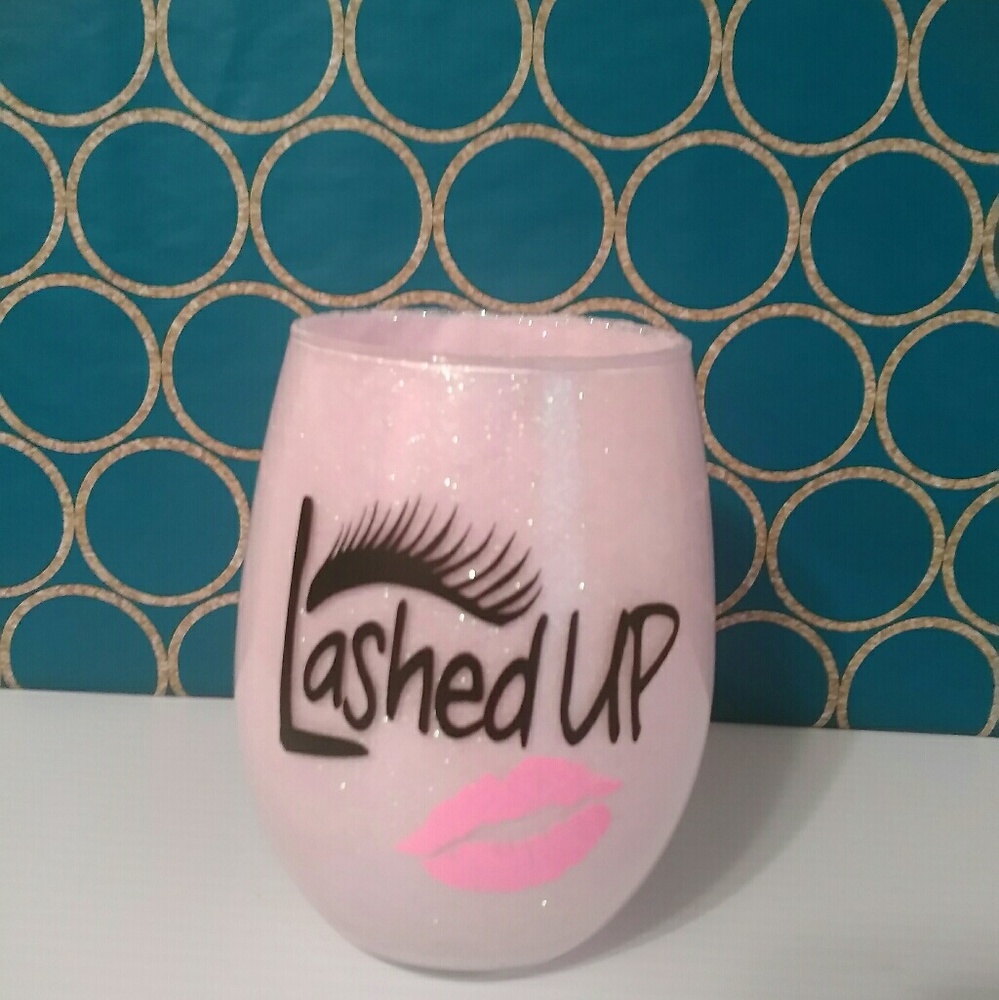 Glitter makeup Brush Jar